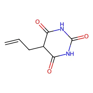 5-(2-Propen-1-yl)-2,4,6(1H,3H,5H)-pyrimidinetrione structure
