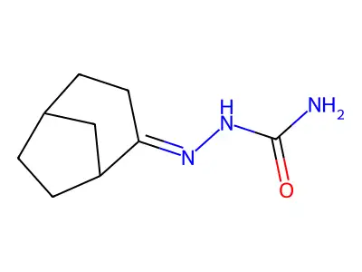 Hydrazinecarboxamide,2-(bicyclo[3.2.1]oct-2-ylidene)- structure