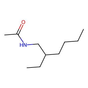 N-(2-乙基己基)乙酰胺 structure