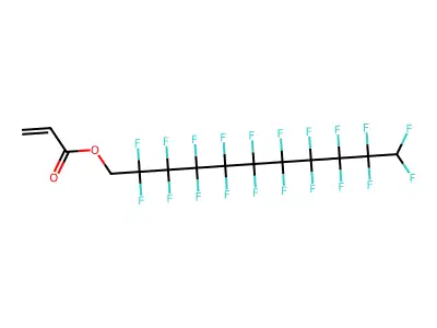 1H,1H,11H-Eicosafluoroundecyl acrylate structure