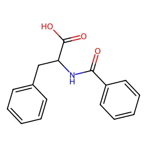 Benzoyl-L-phenylalanine structure