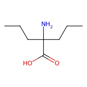 Dipropylglycine structure