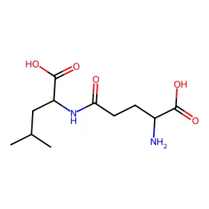 gamma-Glutamylleucine structure