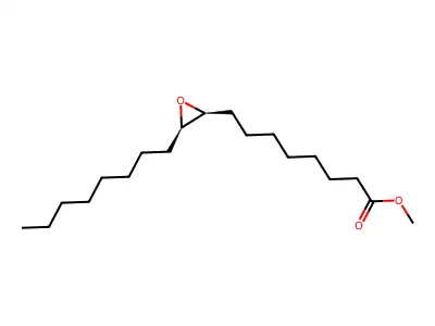 Methyl 9,10-epoxyoctadecanoate structure