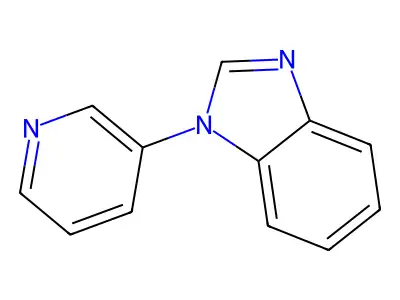 N-(3-pyridinyl)benzimidazole structure