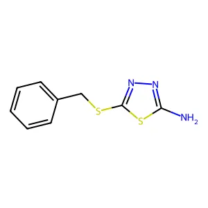 5-(苄硫基)-1,3,4-噻二唑-2-胺 structure