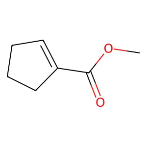 Methyl cyclopent-1-ene-1-carboxylate structure