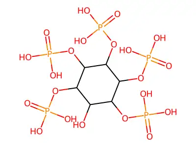 肌醇五磷酸 structure