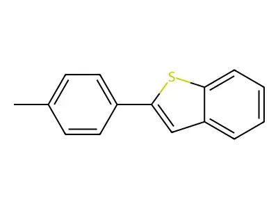 2-(4-Methylphenyl)-1-benzothiophene structure
