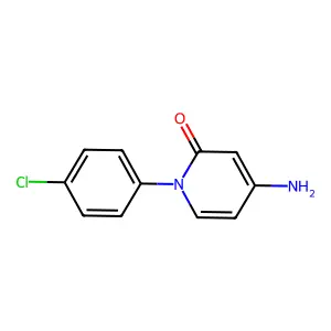 4-Amino-1-(4-chlorophenyl)pyridin-2-one structure