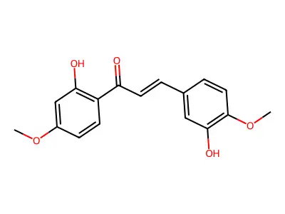 2',3-Dihydroxy-4,4'-dimethoxychalcone structure