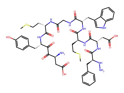 Desulfated sincalide structure