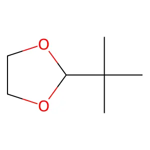 1,3-Dioxolane, 2-(1,1-dimethylethyl)- structure