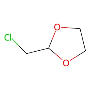 2-(Chloromethyl)-1,3-dioxolane structure