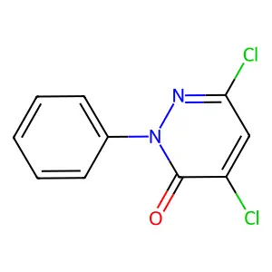 4,6-Dichloro-2-phenyl-3(2H)-pyridazinone structure