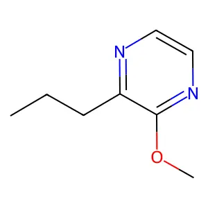 2-Methoxy-3-propylpyrazine structure
