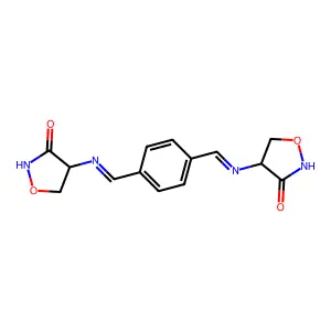 特立齊酮 structure