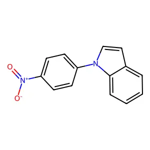 1-(4-nitrophenyl)-1H-indole structure