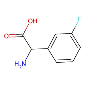 (R)-2-Amino-2-(3-fluorophenyl)acetic acid structure
