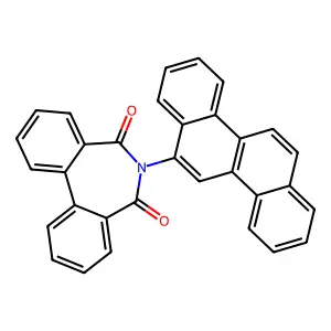 6-Chrysen-6-ylbenzo[d][2]benzazepine-5,7-dione structure