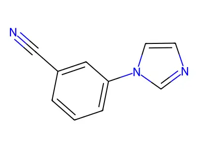 3-(1H-imidazol-1-yl)benzonitrile structure
