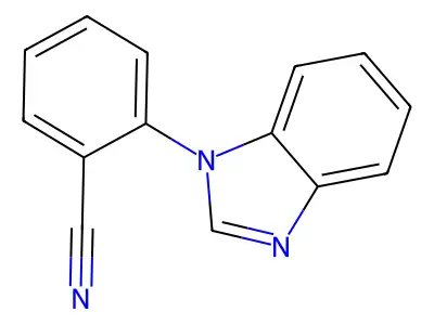 2-(Benzimidazol-1-yl)benzonitrile structure
