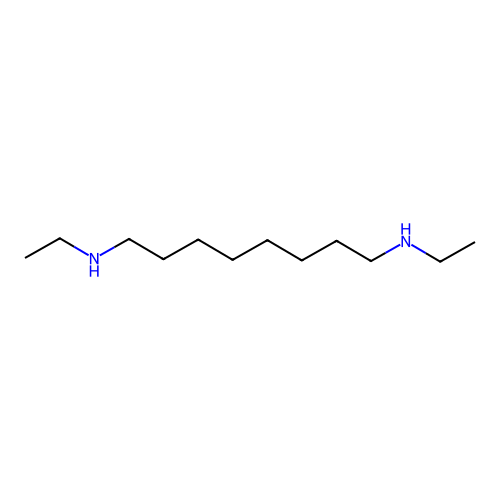 N,N'-diethyloctane-1,8-diamine structure