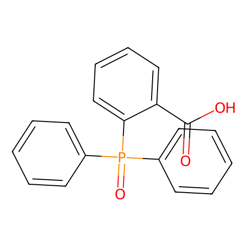 2-diphenylphosphorylbenzoic Acid structure