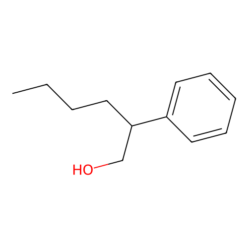 2-Phenyl-1-hexanol structure