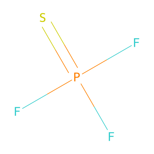 硫代磷酰氟 structure