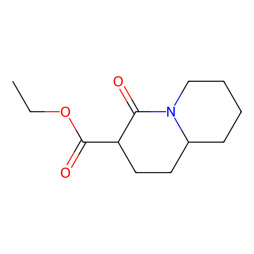 Ethyl 4-oxooctahydro-2h-quinolizine-3-carboxylate structure