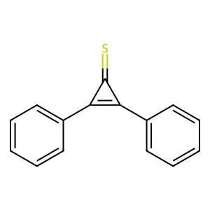 2-Cyclopropen-1-thione, 2,3-diphenyl- structure