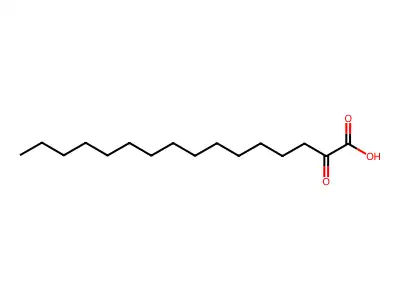 2-酮棕榈酸 structure