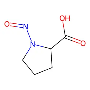 1-Nitrosoproline structure