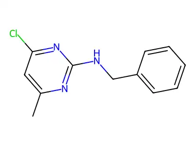 N-苄基-4-氯-6-甲基嘧啶-2-胺 structure