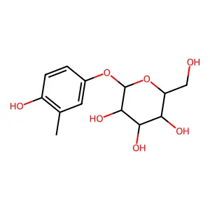 Homoarbutin structure