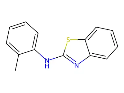 Benzothiazol-2-yl-o-tolyl-amine structure