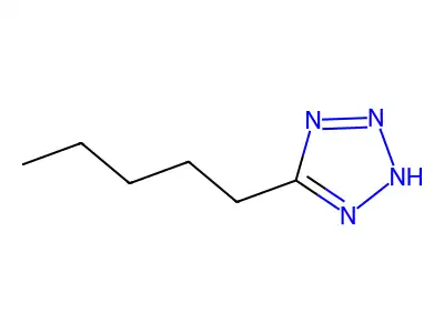 5-Pentyl-2H-tetrazole structure