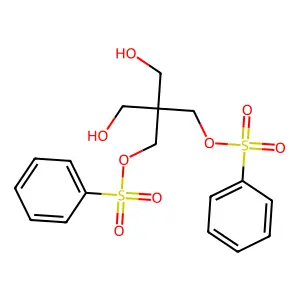 Pentaerythritol, dibenzenesulfonate structure