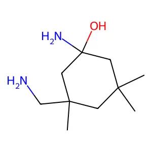 1-Amino-3-(aminomethyl)-3,5,5-trimethylcyclohexan-1-ol structure