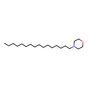 Morpholine, 4-hexadecyl- structure