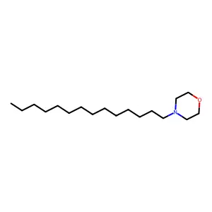 Morpholine, 4-tetradecyl- structure