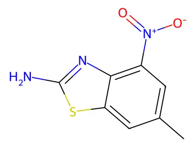 6-Methyl-4-nitro-1,3-benzothiazol-2-amine structure