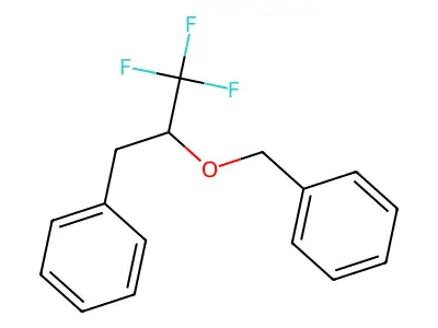 1-[2-(Benzyloxy)-3,3,3-trifluoropropyl]benzene structure