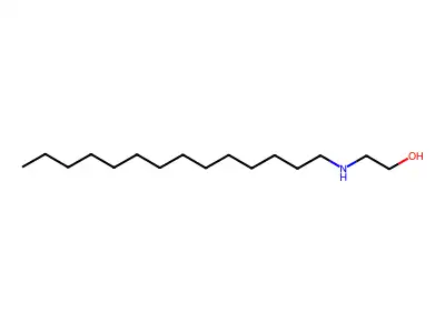 2-(Tetradecylamino)ethanol structure