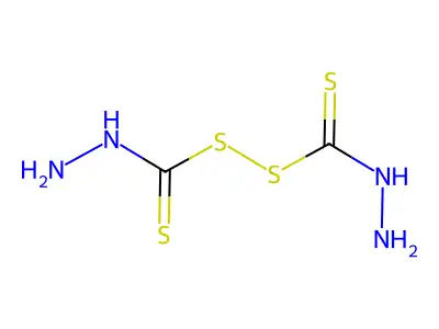 Bis(thiocarbazoyl)disulfide structure