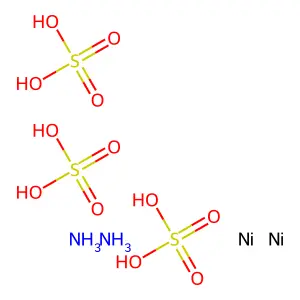 硫酸铵镍(2+)盐(3:2:2) structure