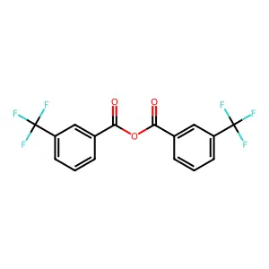 3-Trifluoromethylbenzoic anhydride structure