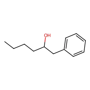 Benzeneethanol, alpha-butyl- structure