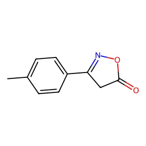 3-(4-Methylphenyl)-5(4H)-isoxazolone structure